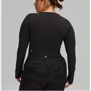 Wunder Train Cropped Long Sleeve Shirt